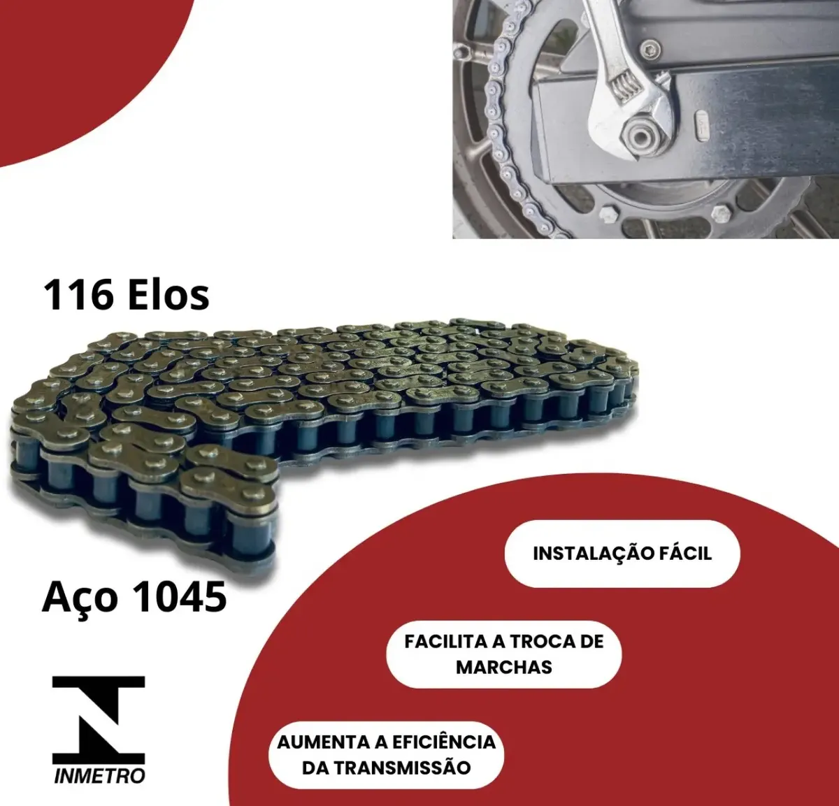 Kit Relação Suzuki Yes 125 / Intruder 125 Aço1045 Promoção
