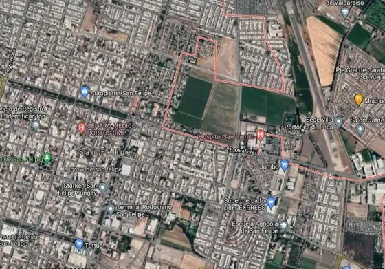 Venta Terreno 10.000 Mt2 San Felipe