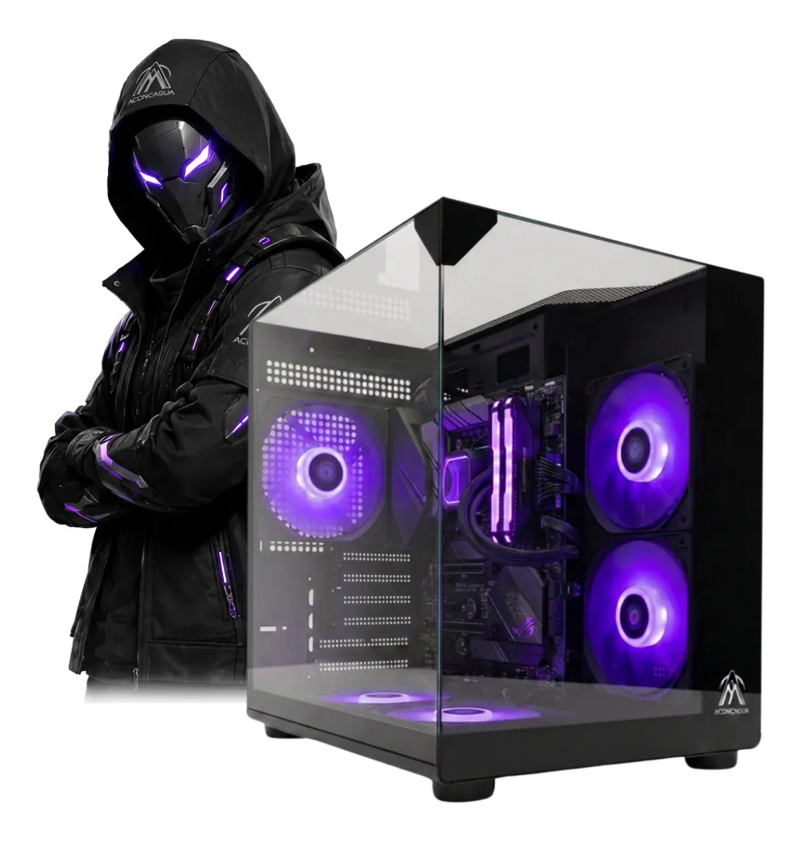 Pc Gamer Ryzen 7 Completa 5700 / Rx6600 / 32gb / 1tb / Rgb