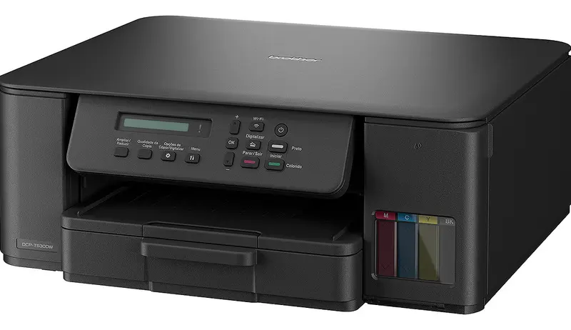 Impressora Brother Inkbenefit Dcp-t530dw Cor Preto 127/220 V 127/220v