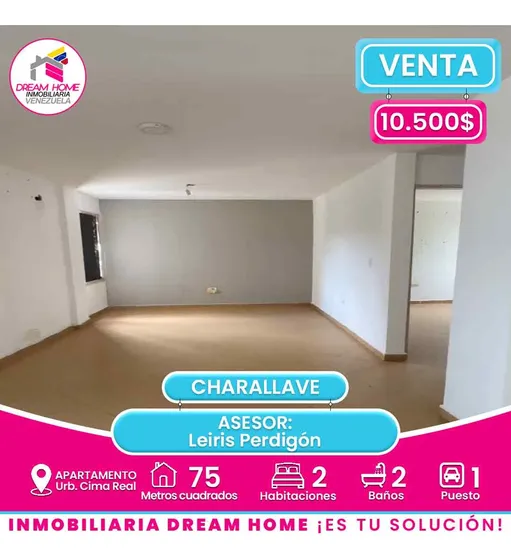  Apartamento En Venta  Urb. Cima Real-charallave