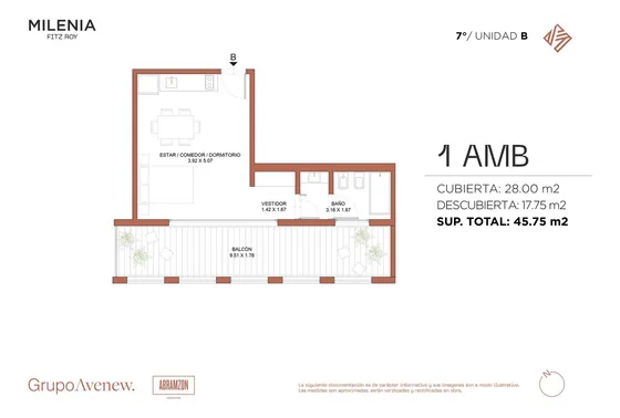 Monoambiente Con Terraza En Venta En Palermo Hollywood