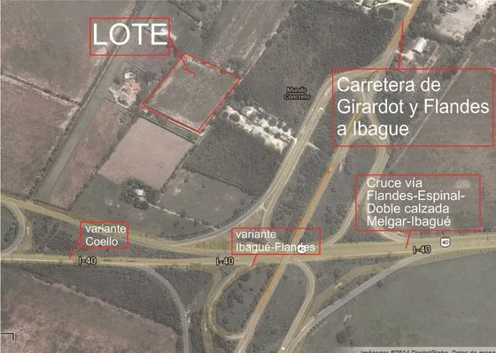 Lote Vereda Topacio Flandes Tolima