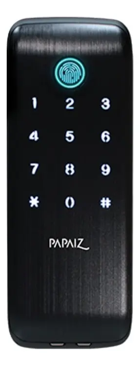 Fechadura Digital Papaiz Papaiz SL125 B: Fechadura Sobrepor Digital com Tecnologia Biométrica - Avaliação e Oferta Oficial