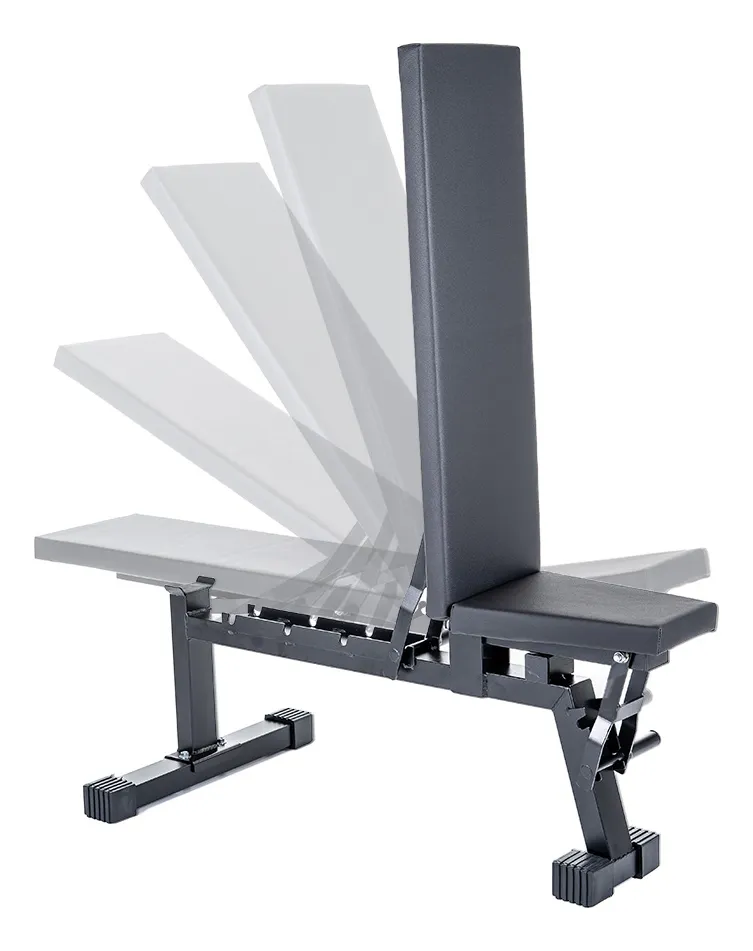 Banco Musculação Para Academia Regulável 120cm 300kg Fortshape Equipamentos Fitness - Imagem 3