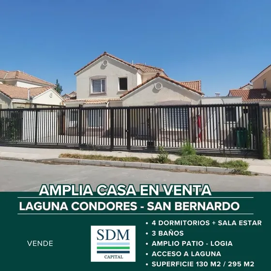 Venta Amplia Casa San Bernardo 4d3b