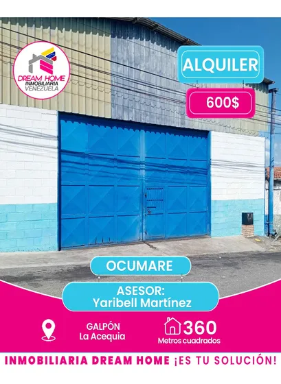Galpón En Venta  La Acequia  Ocumare Del Tuy 