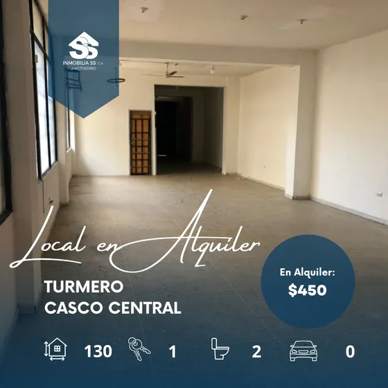 Se Alquila Local Ubicado - Casco Central De Turmero - Aragua