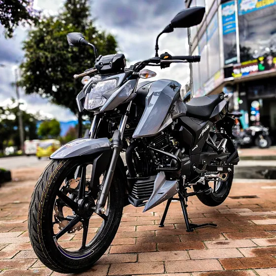 Tvs Apache Rtr 160 Gris 2026