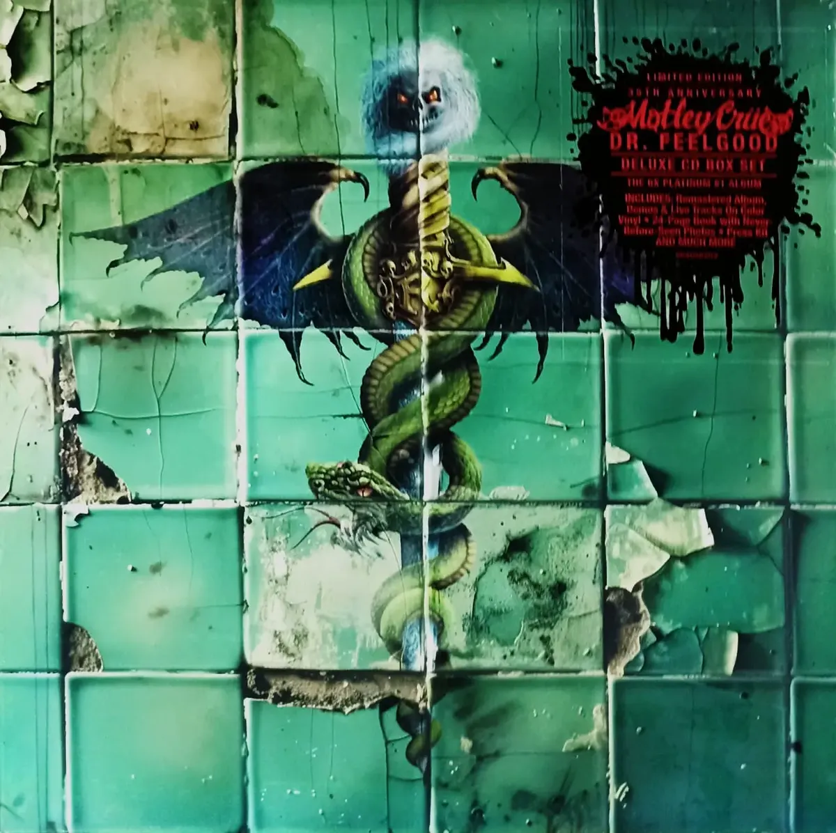 Motley Crue - Dr. Feelgood - 3 Cd's Disco Box - Importado Edición Limitada