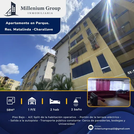 Apartamento En Venta En Parque Residencial Matalinda. Charallave