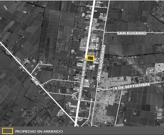 Arriendo Panamericana Sur Km 41