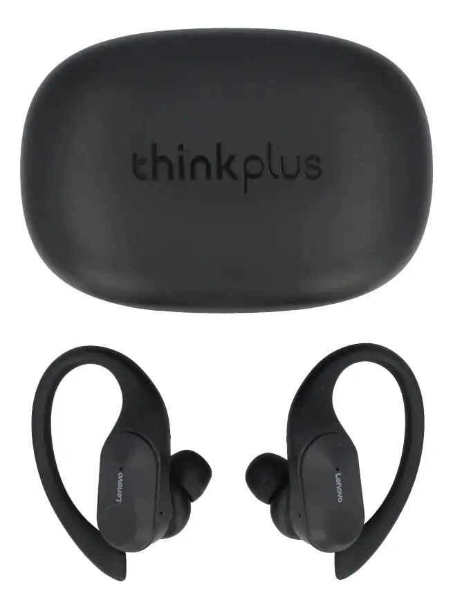 Auriculares Inalámbricos Bluetooth Deportivos Lenovo Lp 75 Negro