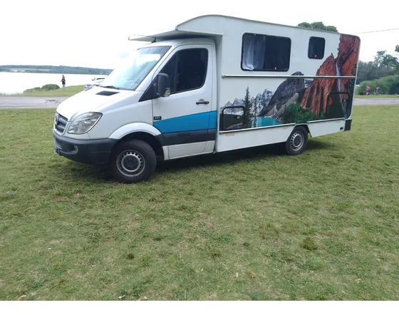 A Extrenar Motorhome Sprinter 2014 __ 415 __53.000 Km Reales