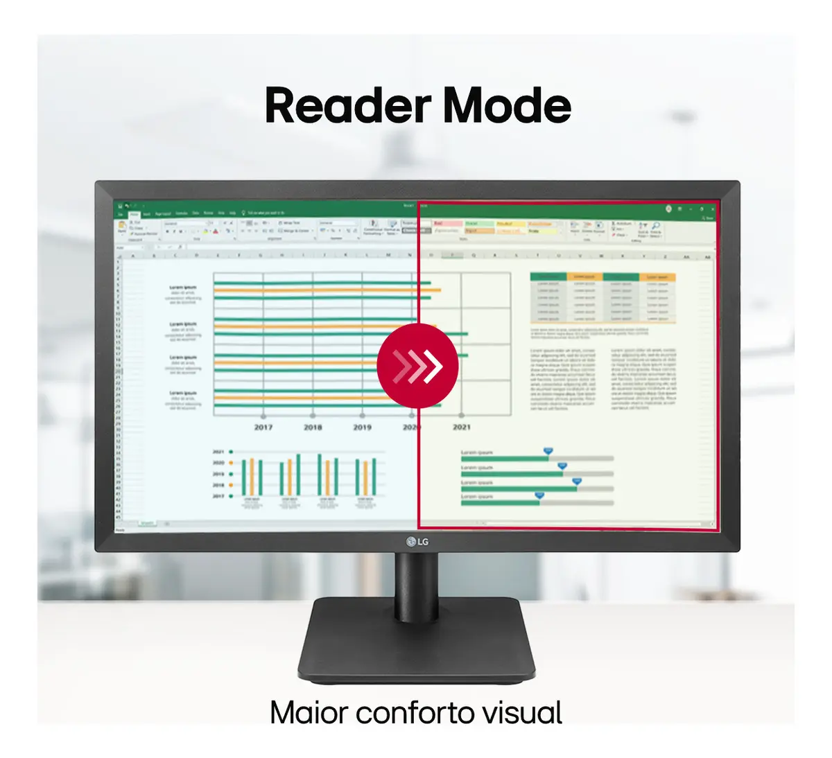 Monitor Gamer LG 22mp410 - Tela Va De 21.5 , Fhd (1920x1080), 75hz, 5ms (gtg), Hdmi, Freesync Preto 127/220v
