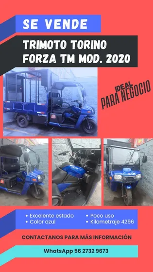 Trimoto Con Adaptacion Para Proteccion De Carga