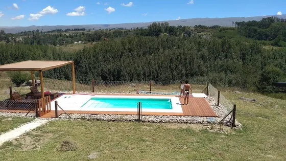 A Gran Cabaña Villa Yacanto Vista Pileta Privada Alquiler Finde Semanas