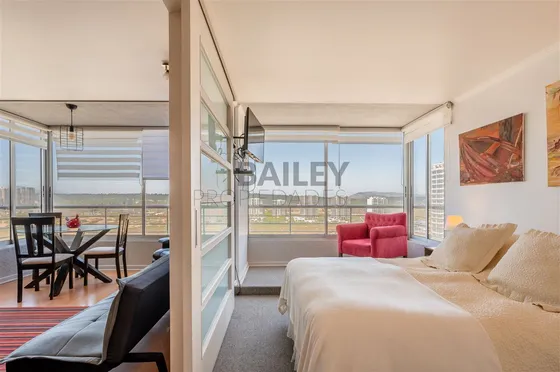 Departamento En Venta De 1 Dorm. En Reñaca Norte