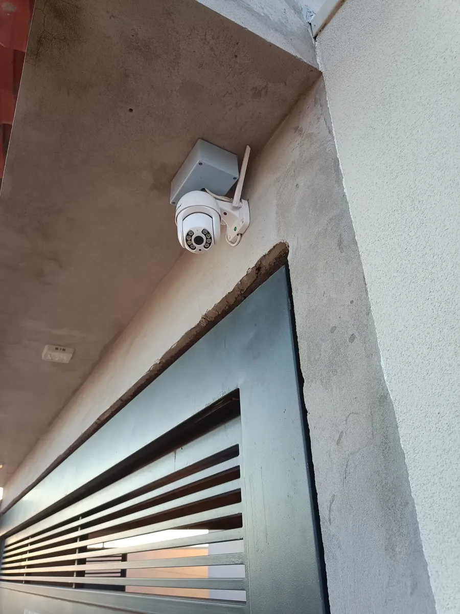 Foto de cliente da câmera de segurança