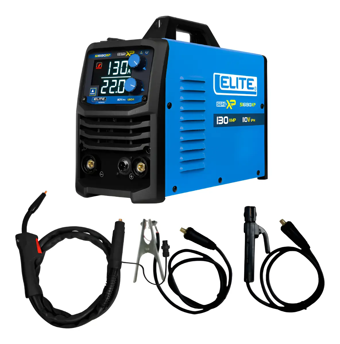 Soldadora Multiprocesos Microalambre Flux Elite 130xp 110v Azul