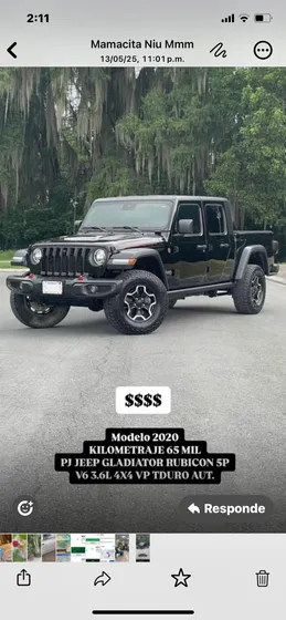 Jeep Gladiator 3.6 Rubicon 4x4 At