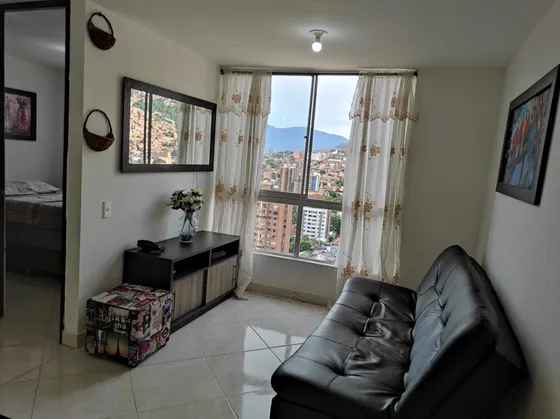 Apartamento Amoblado 2 Habitaciones Alquiler X Mes Medellín Tranvía Bicentenario