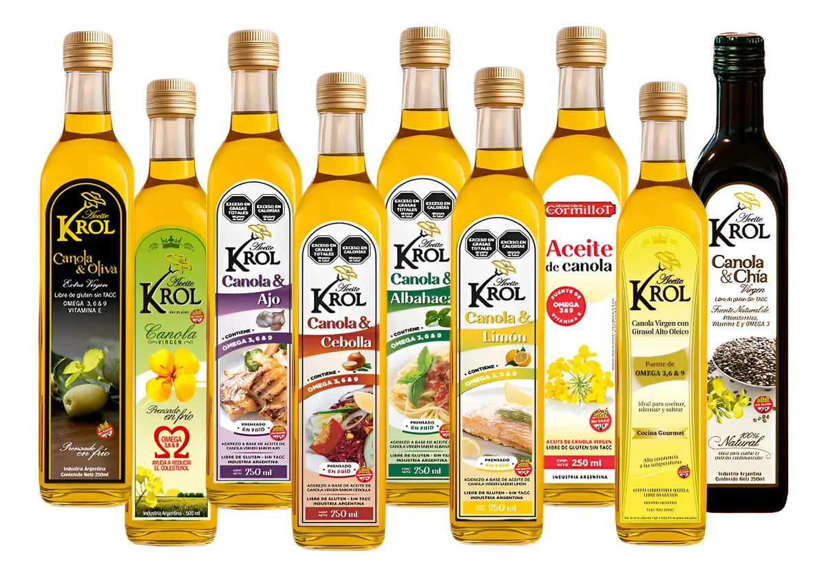aceite e canola rol virgen 500 ml sin tacc