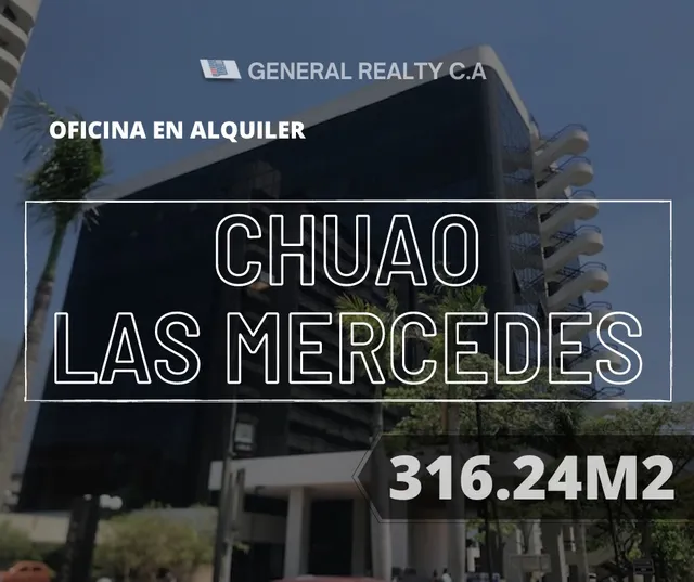 Oficina En Alquiler Chuao-las Mercedes 316.24 M2