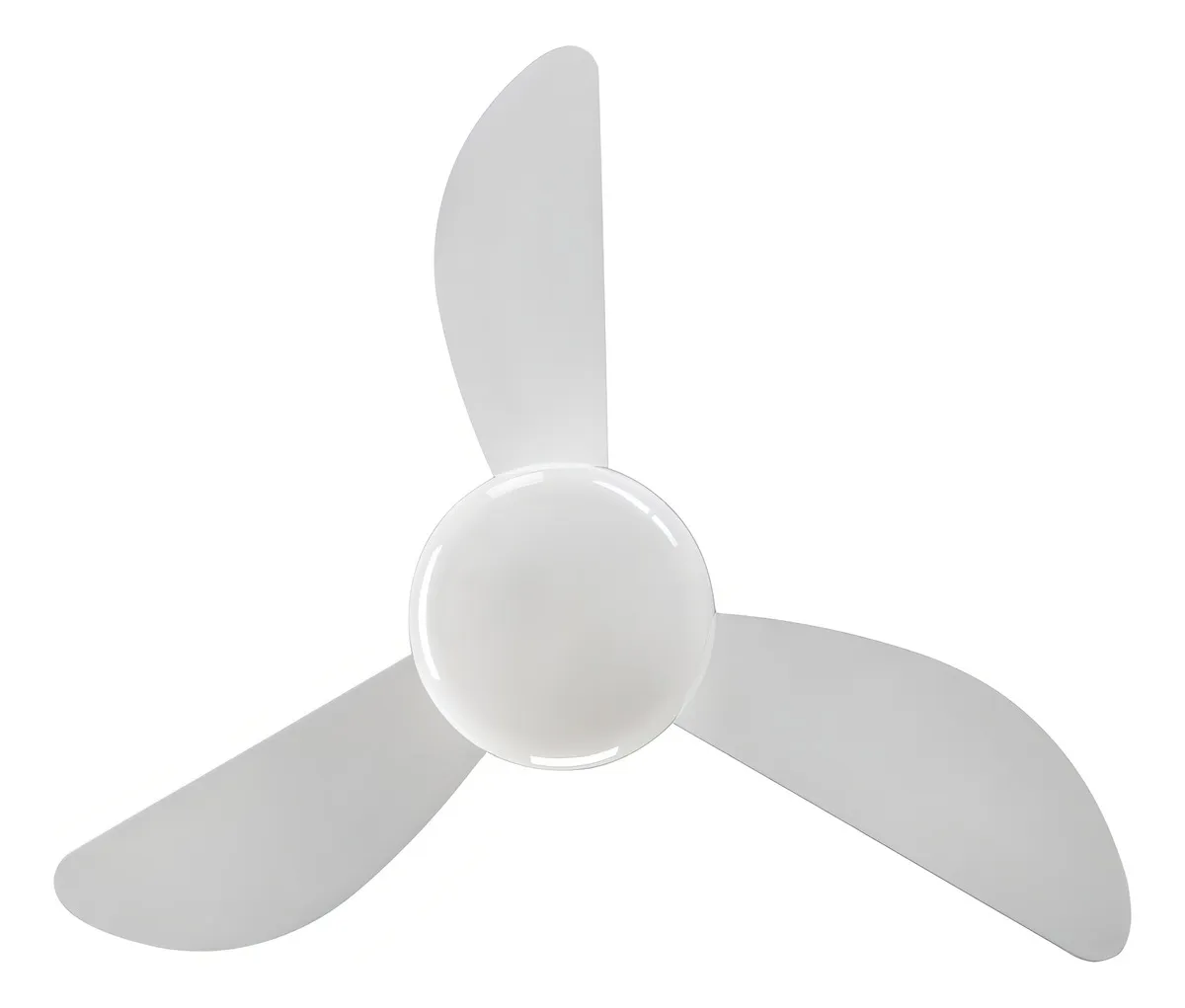 Ventilador de teto Ventisol Fênix branco com 3 pás de plástico 96 cm de diâmetro - Imagem 3