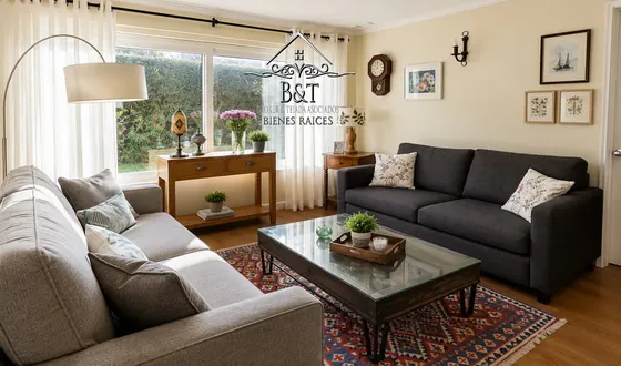En Exclusiva Condominio, 4dorm-3 Baños-patio-soleada