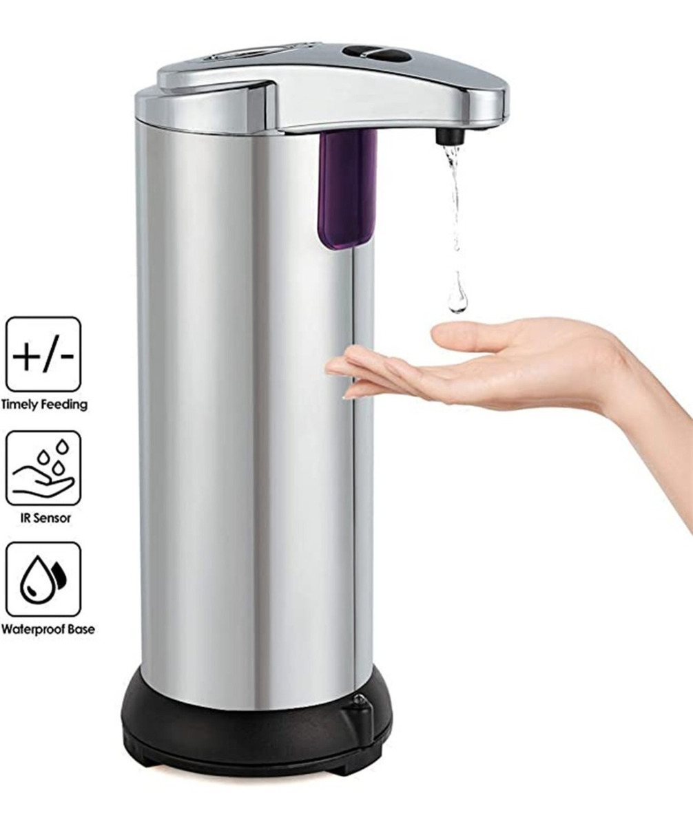 Dispensador De Jabón Automático De Acero Inoxidable 280 Ml | Mercado Libre