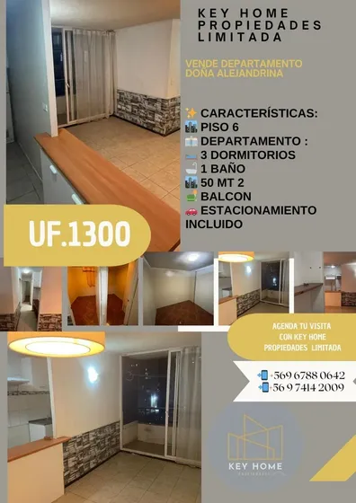 Departamento En Venta Doña Alejandrina