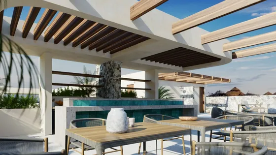 Departamento En Venta En Tulum, Jade, Ubicado En La Avenida Coba, La Vía De Acceso Más Importante