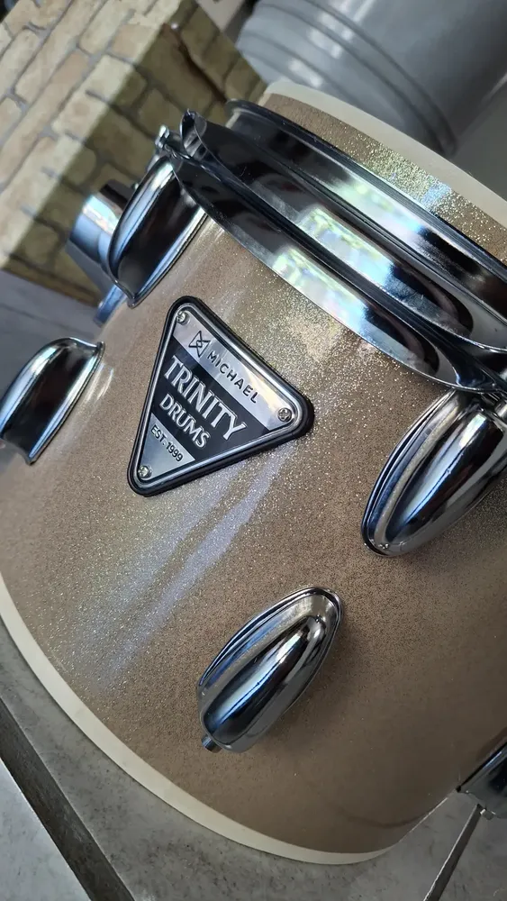 Bateria Completa Michael Trinity Dmt222 Gt Cor GT - GOLDEN