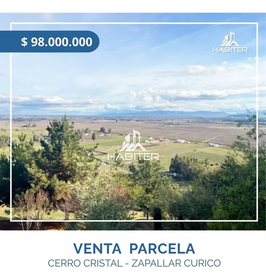 Parcela Cond. Cerro Cristal, Zapallar, Curicó (37529)