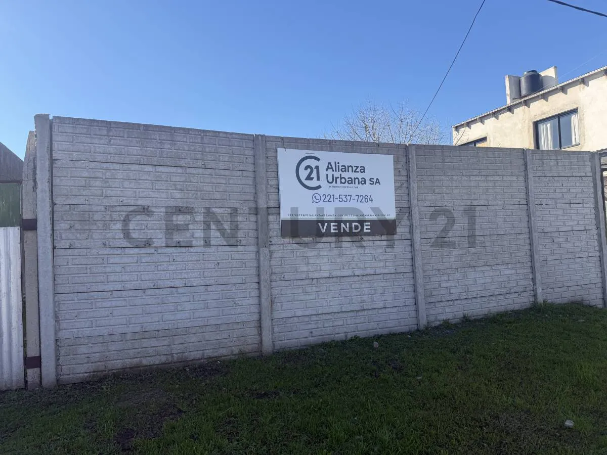 Independence Between Barragán and Liniers. Lot for Sale, Ensenada.
