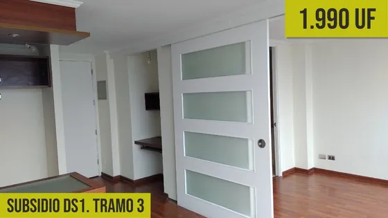 Vendo Depto. Metro Irarrazabal, Acepto Subsidio 