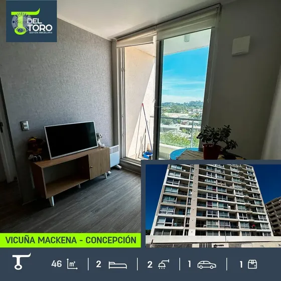 Departamento En Venta De 2 Dorm. En Concepción
