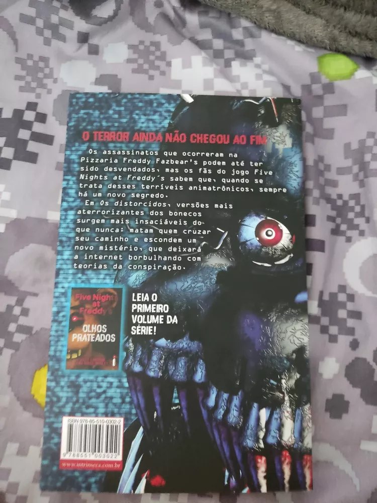 Kit de Livros Five Nights at Freddys : Os Distorcidos & A Última