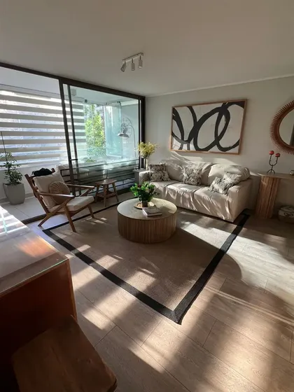Departamento Amoblado En Arriendo Cerro Colorado, Las Condes