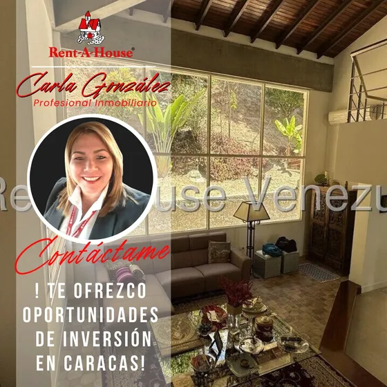 Carla Gonzalez Casa En Venta En La Urbanizacion La Tahona Mls #25-15505 Sc