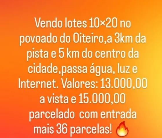 Vendo Lotes!