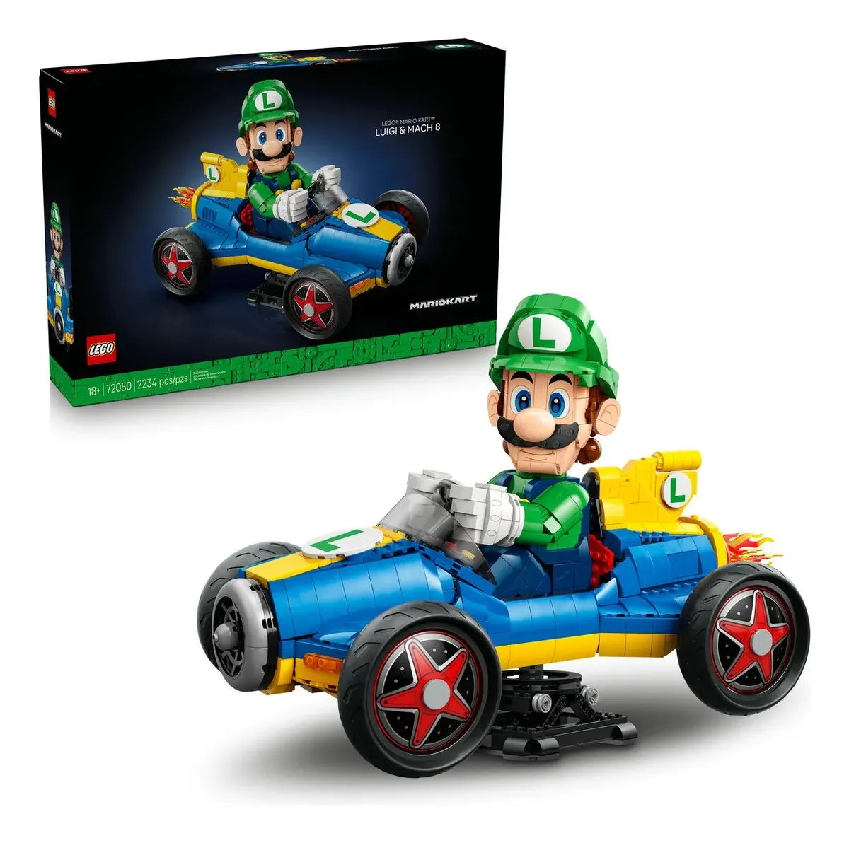 LEGO Super Mario Kart Luigi e Mach - 72050
