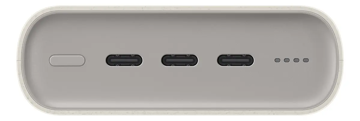 Cargador Power Bank Portátil Samsung | Potencia 45w | 20.000 Mah | Color Beige | Carga Súper Rápida 2.0