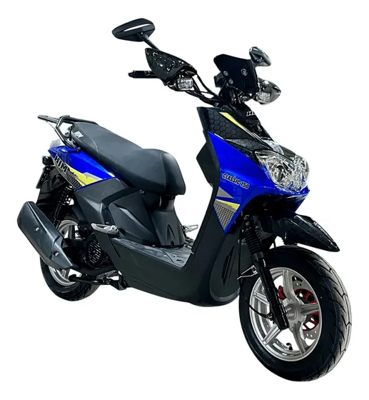 Moto Hjm Hm 150 Classic 2025 Azul