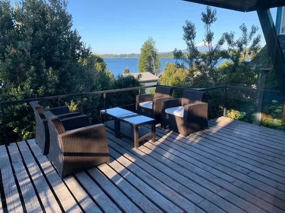 *casa Frente Al Lago** Con Playa*