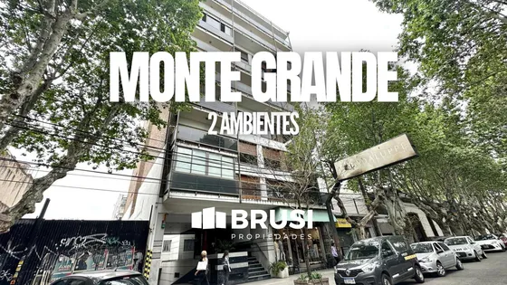 Venta Departamento 2 Ambiente Con Patio A Mts De La Estacion, Monte Grande(apto Credito)