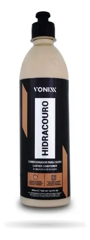 Hidratante De Couro Hidracouro Com Lanolina 500ml Vonixx - foto 3