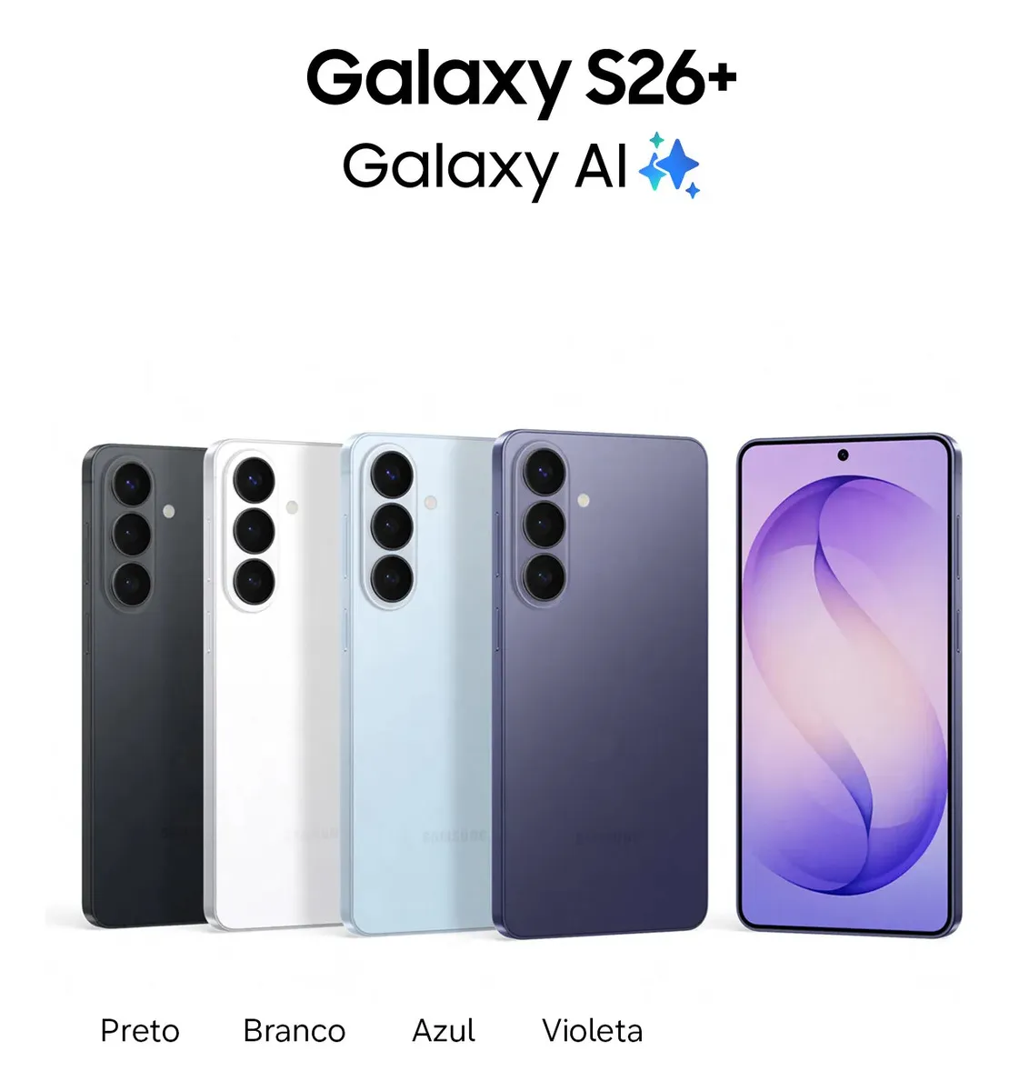 Samsung Galaxy S26+, 512gb, 12gb, Galaxy Ai, Câmera Tripla Branco - Imagem 4