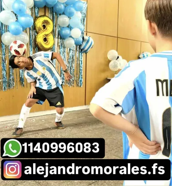 Show De Futbol Cumpleaños Animación De Freestyle Futbol